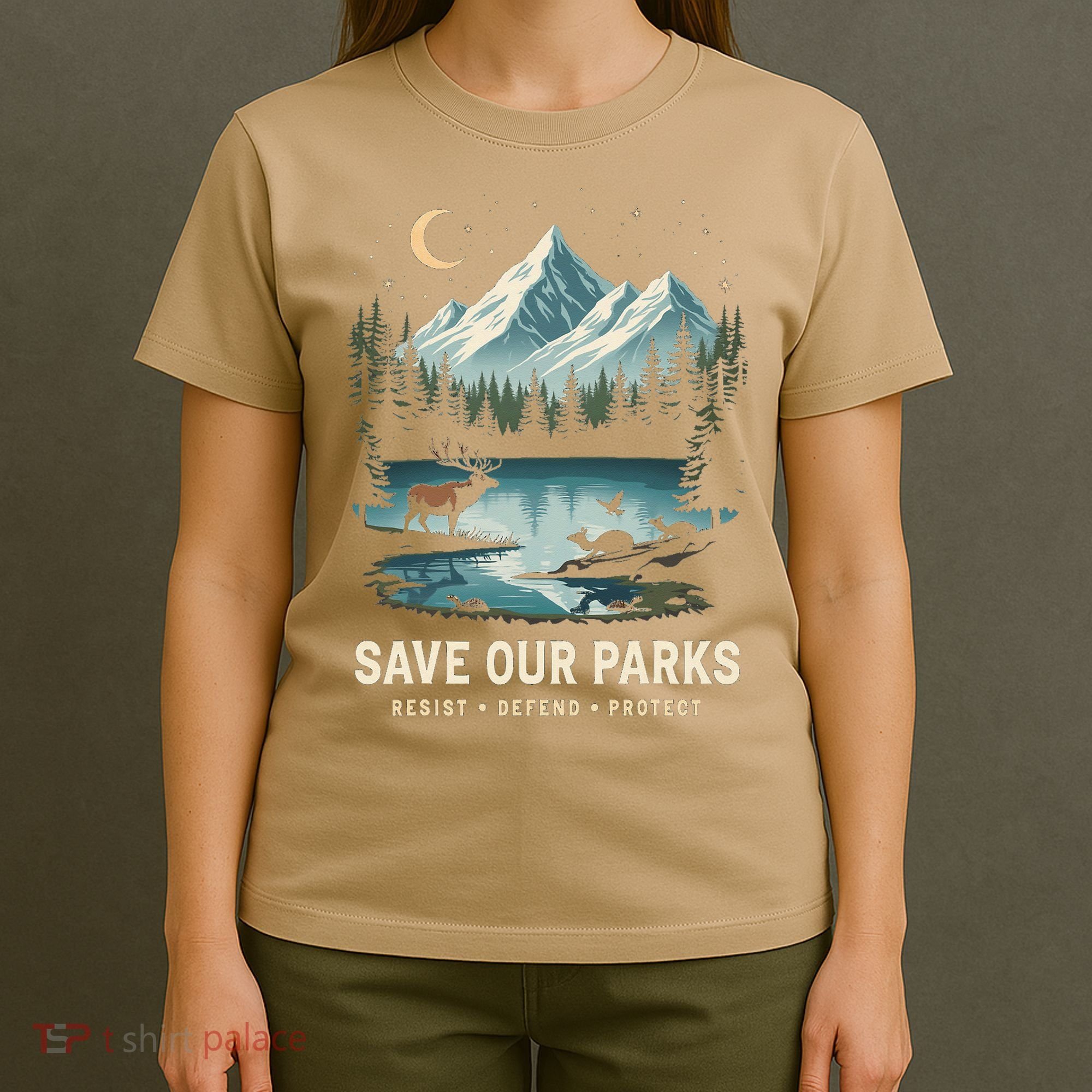 Save Our Parks Resist National Park Protect ALT US Wildlife T-Shirt