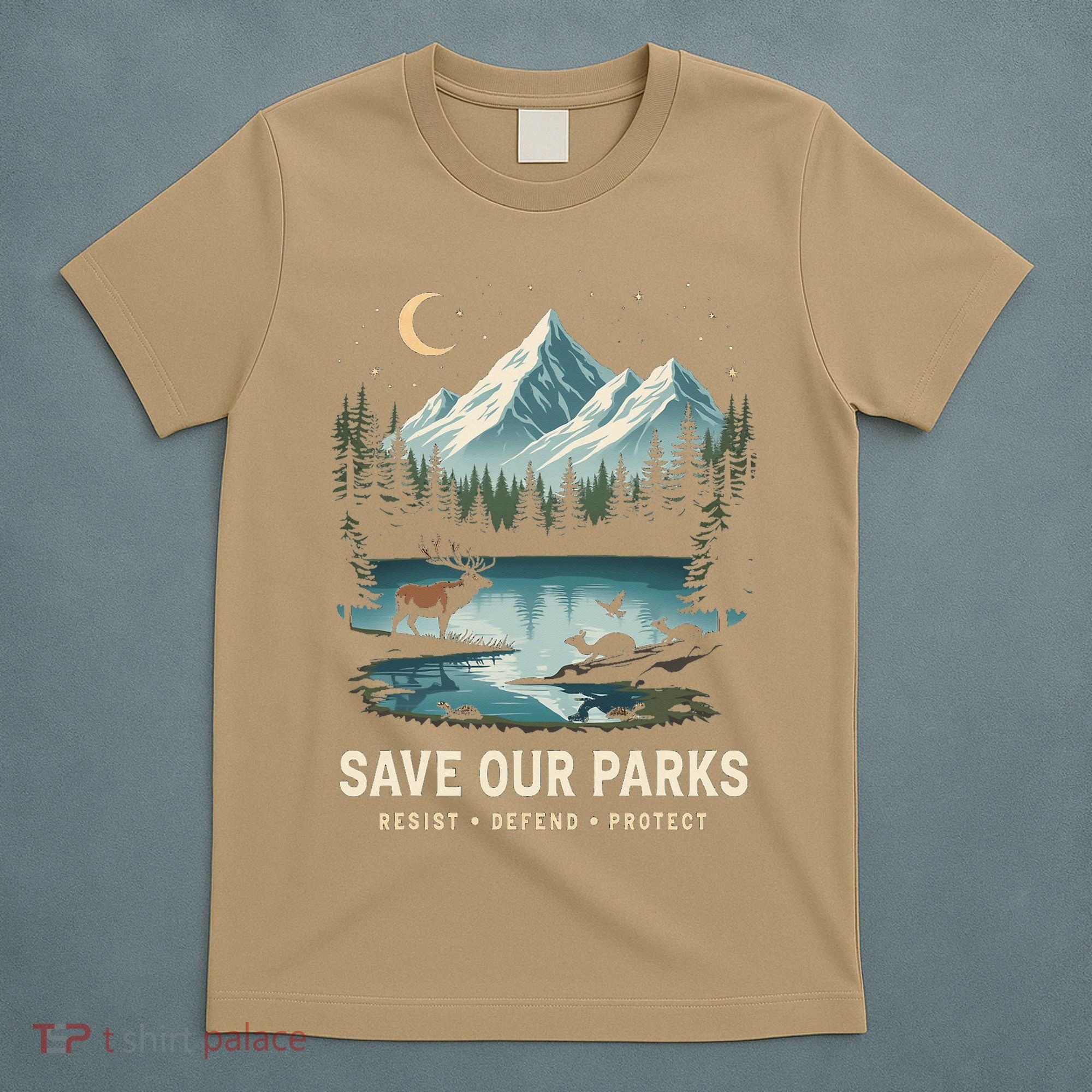Save Our Parks Resist National Park Protect ALT US Wildlife T-Shirt
