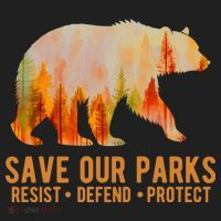 Save Our Parks Resist US National Park Protect Women's Sweatshirt thumb 2