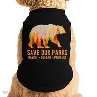 Save Our Parks Resist US National Park Protect Doggie Tank thumb 0