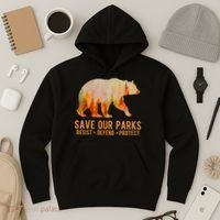 Save Our Parks Resist US National Park Protect Hoodie thumb 3