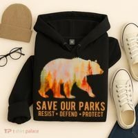 Save Our Parks Resist US National Park Protect Hoodie thumb 4