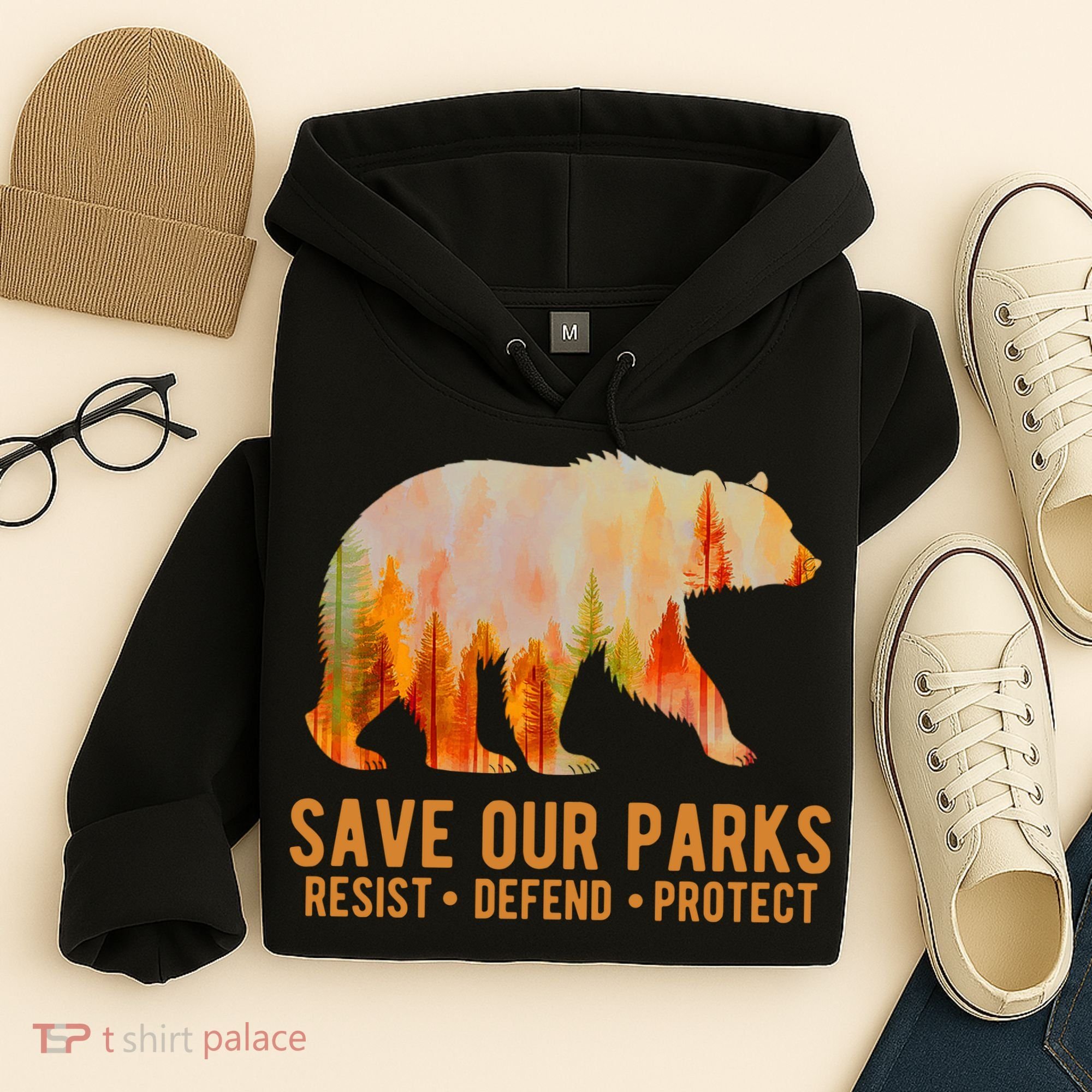 Save Our Parks Resist US National Park Protect Hoodie