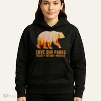 Save Our Parks Resist US National Park Protect Hoodie thumb 5
