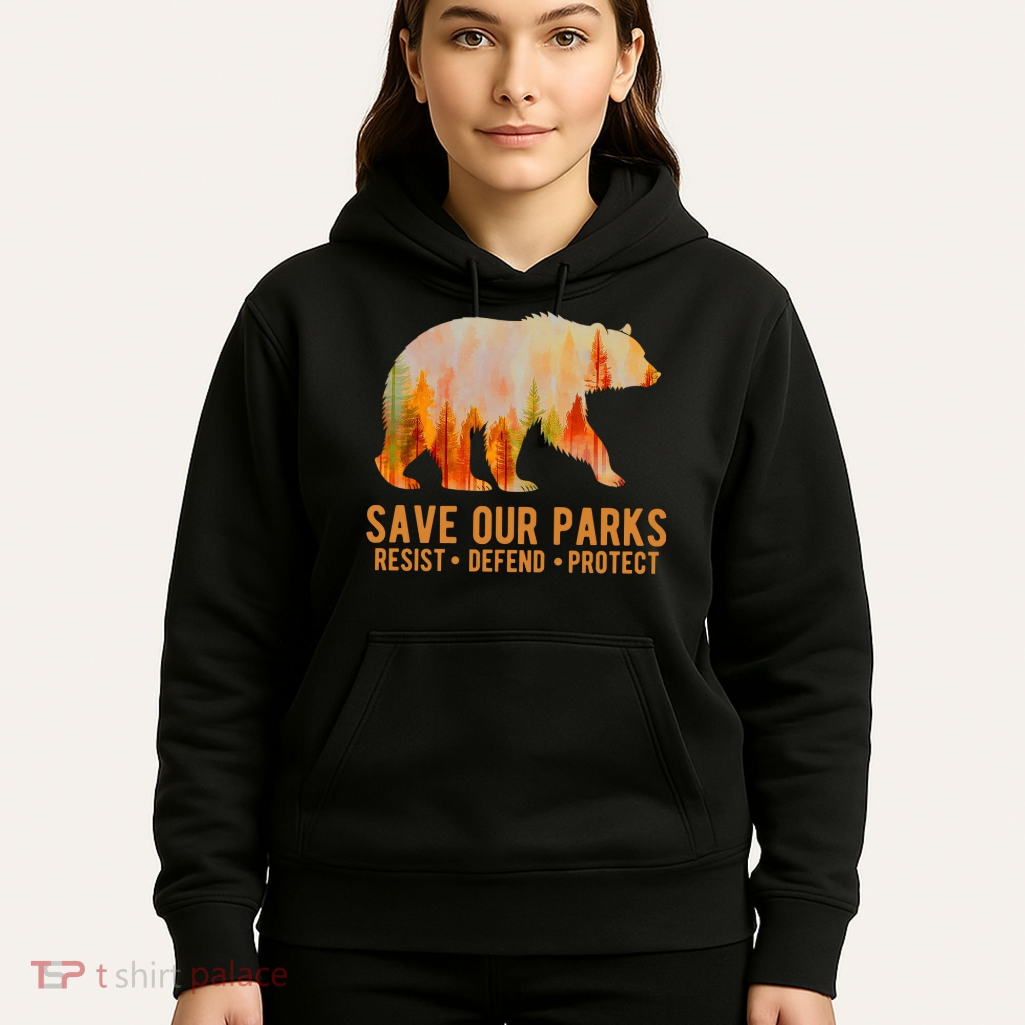 Save Our Parks Resist US National Park Protect Hoodie