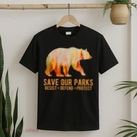 Save Our Parks Resist US National Park Protect T-Shirt thumb 2