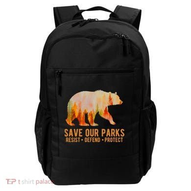 Save Our Parks Resist US National Park Protect Backpack
