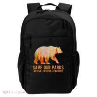 Save Our Parks Resist US National Park Protect Backpack thumb 0