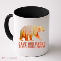Save Our Parks Resist US National Park Protect Coffee Mug thumb 0