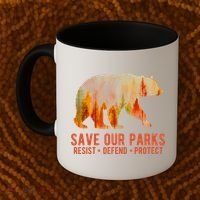 Save Our Parks Resist US National Park Protect Coffee Mug thumb 2