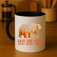 Save Our Parks Resist US National Park Protect Coffee Mug thumb 4