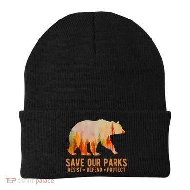 Save Our Parks Resist US National Park Protect Beanie