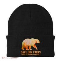Save Our Parks Resist US National Park Protect Beanie thumb 0