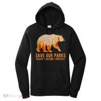 Save Our Parks Resist US National Park Protect Women's Hoodie thumb 0