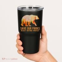 Save Our Parks Resist US National Park Protect Tumbler thumb 2