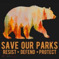 Save Our Parks Resist US National Park Protect Mousepad thumb 1