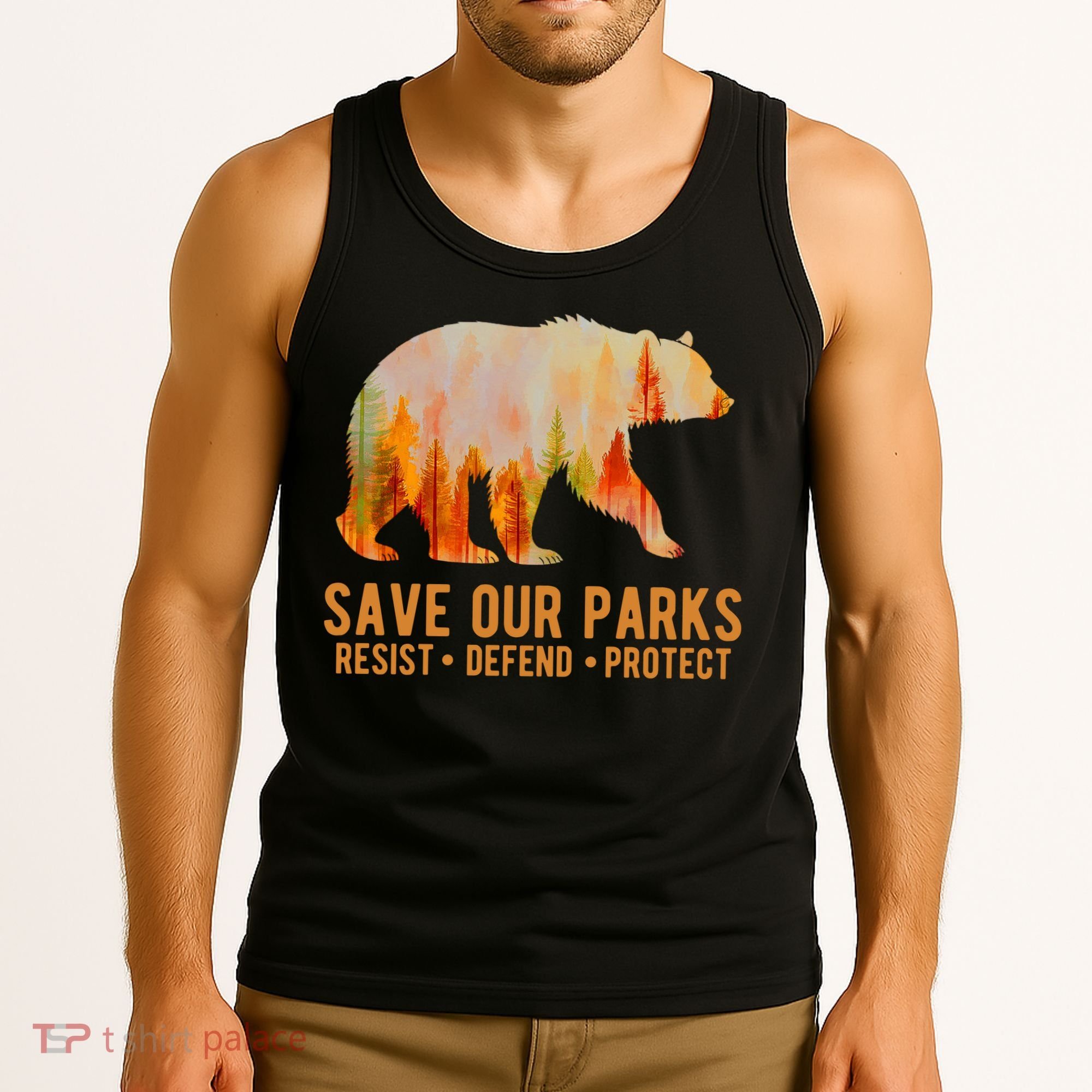 Save Our Parks Resist US National Park Protect Tank Top