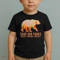 Save Our Parks Resist US National Park Protect Toddler T-Shirt thumb 2