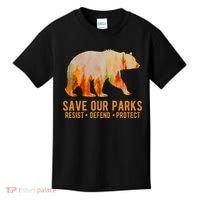 Save Our Parks Resist US National Park Protect Kids T-Shirt thumb 0