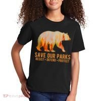 Save Our Parks Resist US National Park Protect Kids T-Shirt thumb 2