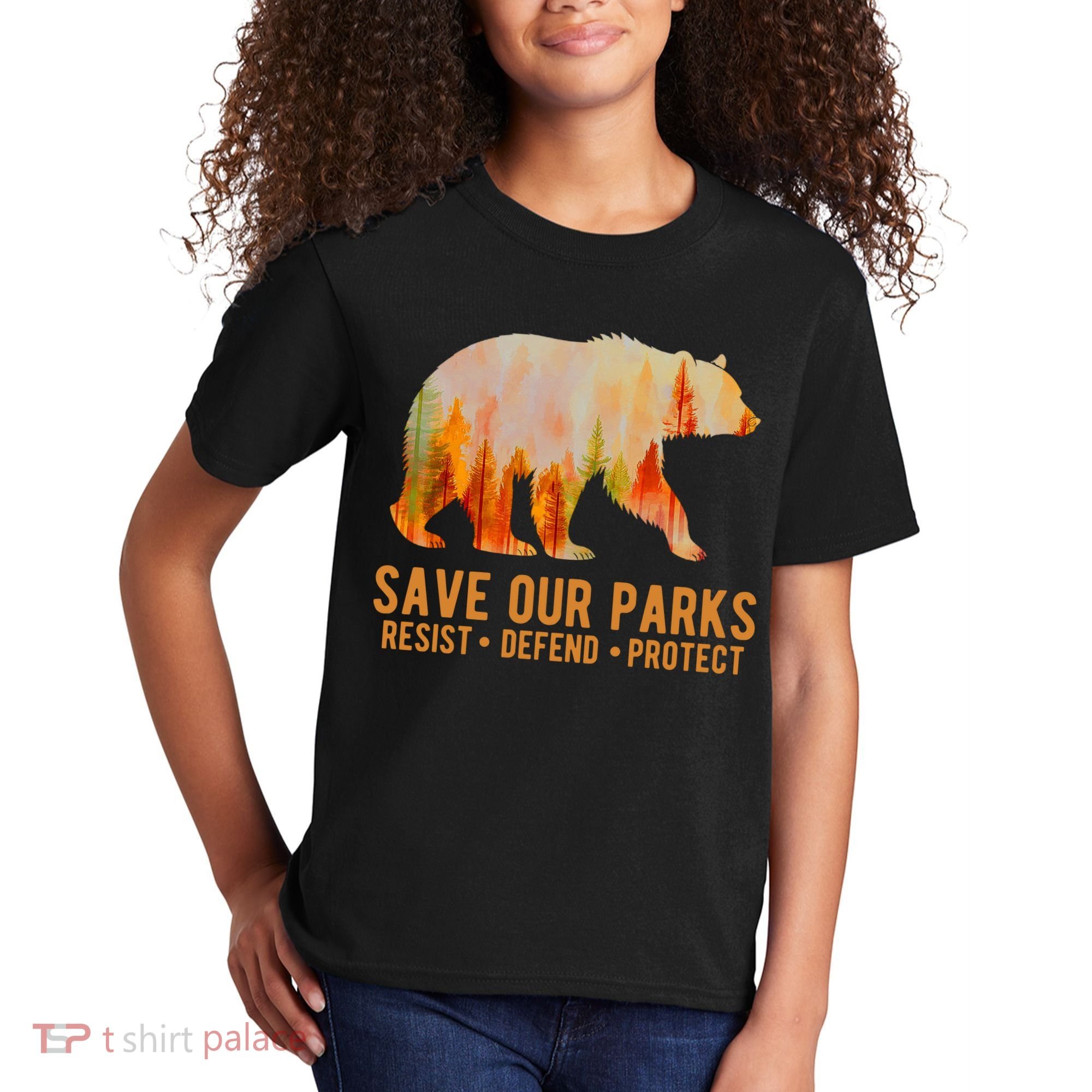 Save Our Parks Resist US National Park Protect Kids T-Shirt