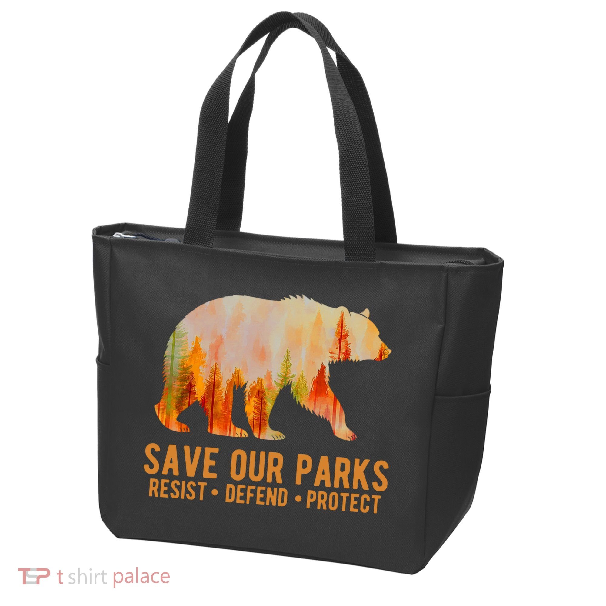 Save Our Parks Resist US National Park Protect Tote Bag
