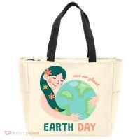 Save Our Planet Mother Earth Cute Tote Bag thumb 0