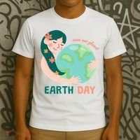 Save Our Planet Mother Earth Cute T-Shirt thumb 3