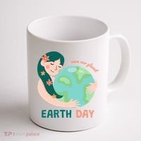 Save Our Planet Mother Earth Cute Coffee Mug thumb 1