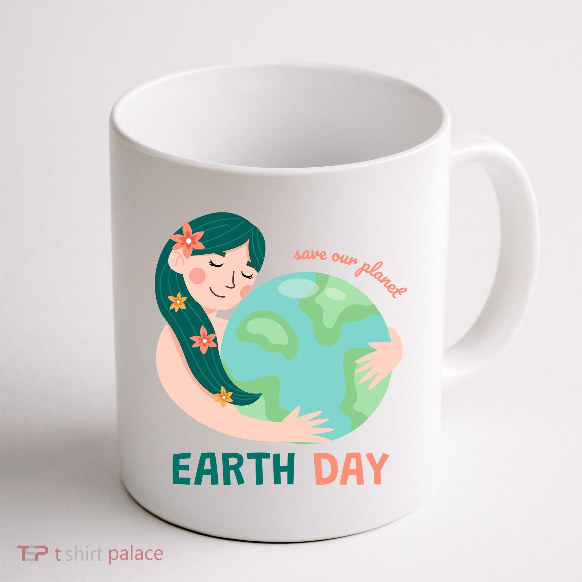 Save Our Planet Mother Earth Cute Coffee Mug