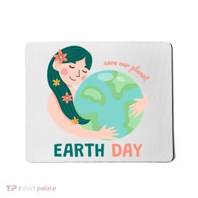 Save Our Planet Mother Earth Cute Mousepad