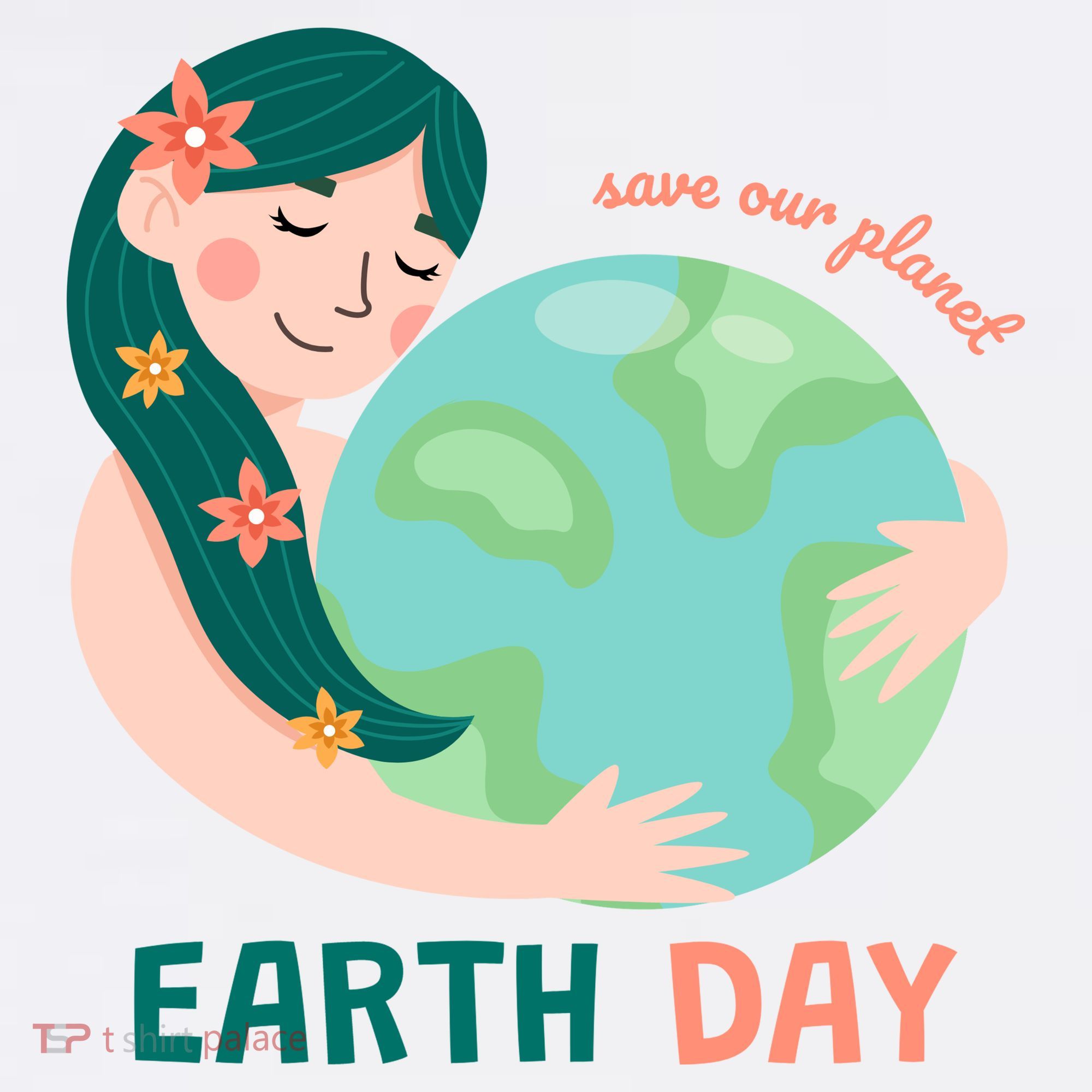 Save Our Planet Mother Earth Cute Women's Tank Top