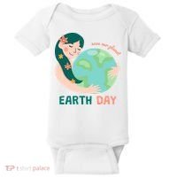 Save Our Planet Mother Earth Cute Baby Bodysuit thumb 0