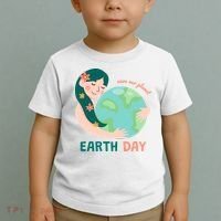 Save Our Planet Mother Earth Cute Toddler T-Shirt thumb 2