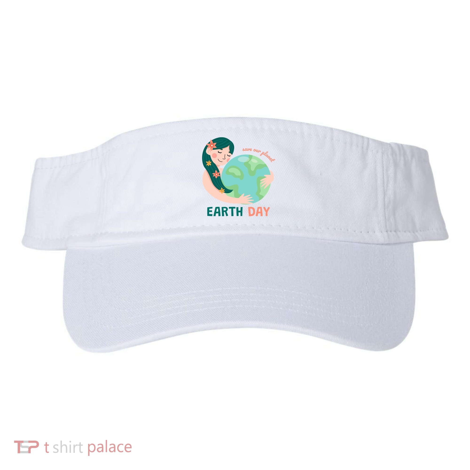 Save Our Planet Mother Earth Cute Visor