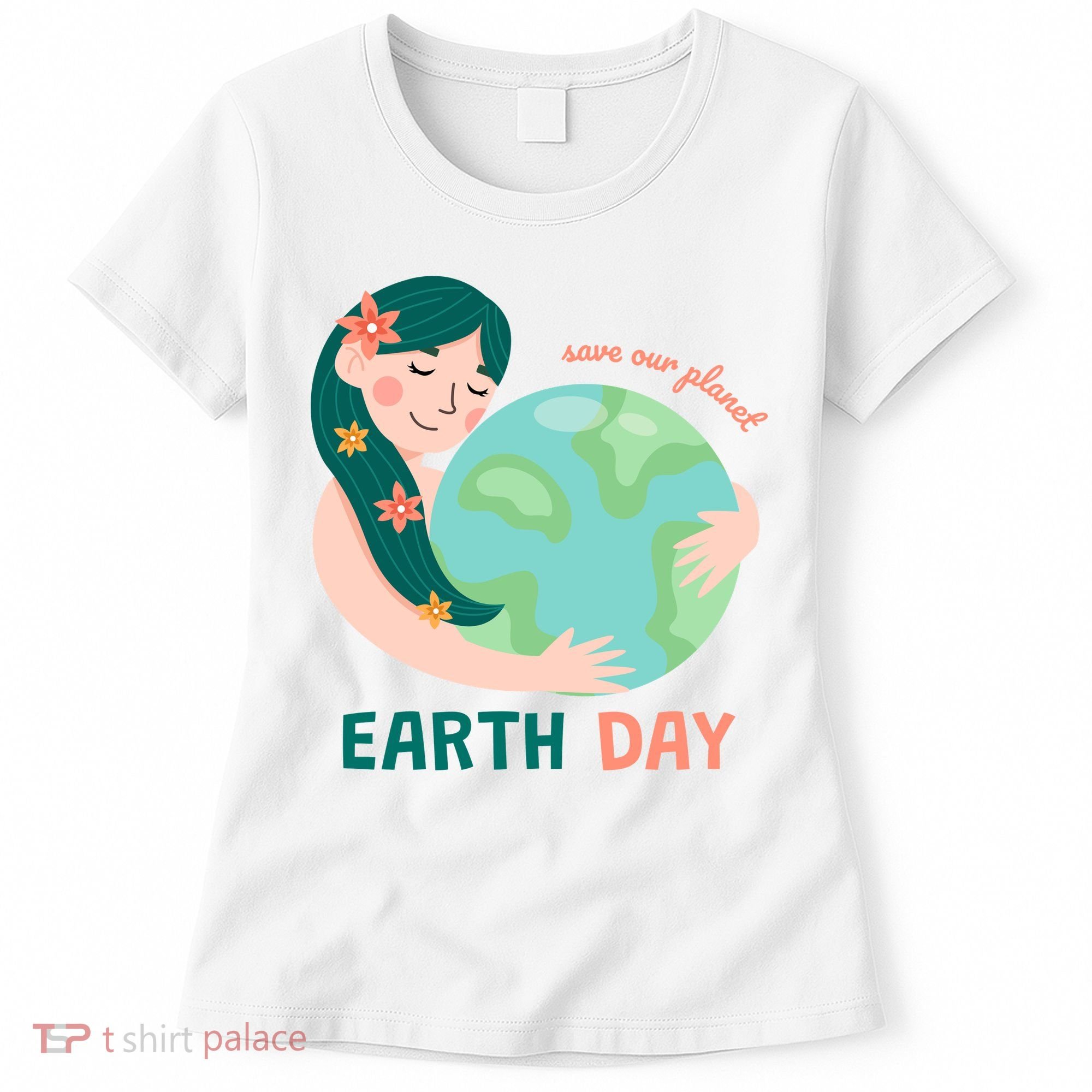 Save Our Planet Mother Earth Cute Women's T-Shirt