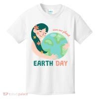 Save Our Planet Mother Earth Cute Kids T-Shirt thumb 0