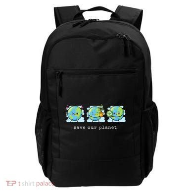 Save Our Planet Earth Day Awareness Cute Backpack
