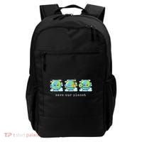 Save Our Planet Earth Day Awareness Cute Backpack thumb 0