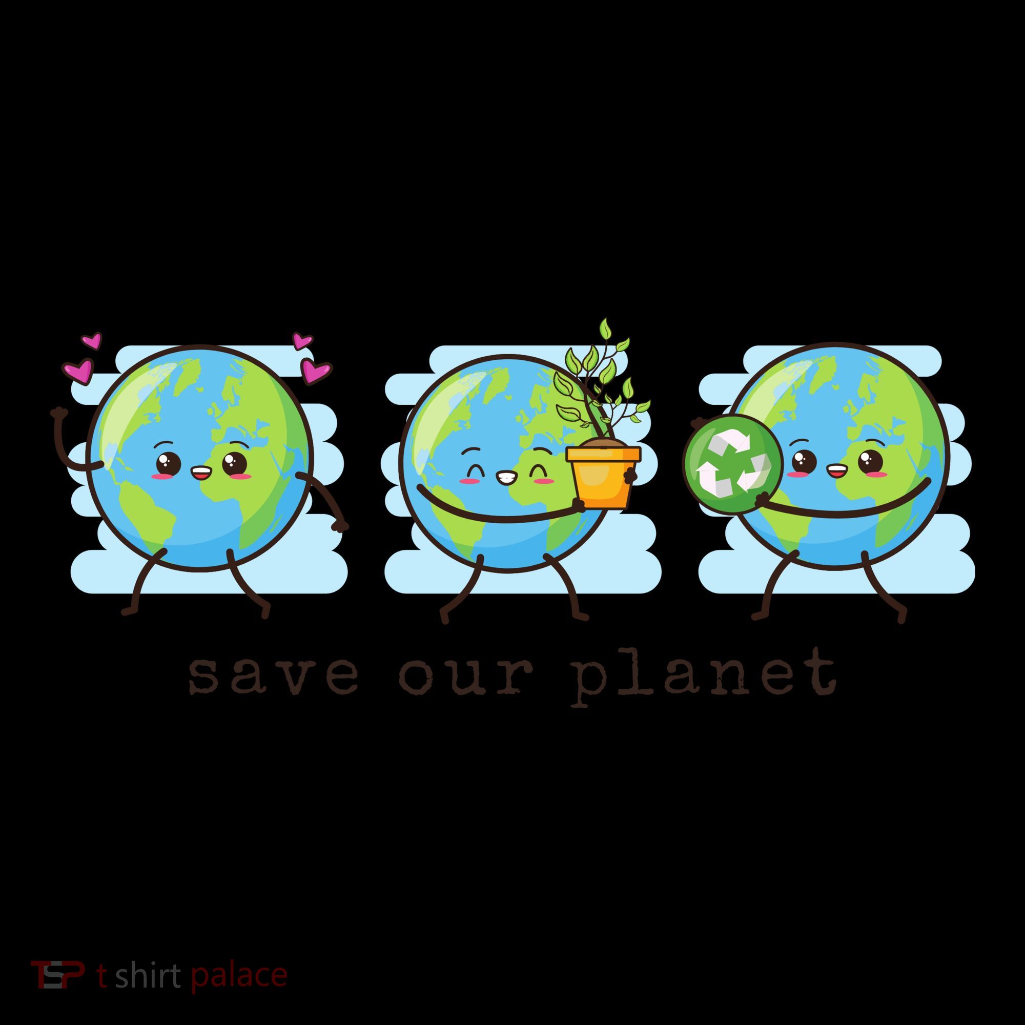 Save Our Planet Earth Day Awareness Cute Coffee Mug