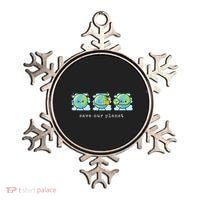 Save Our Planet Earth Day Awareness Cute Ornament thumb 0