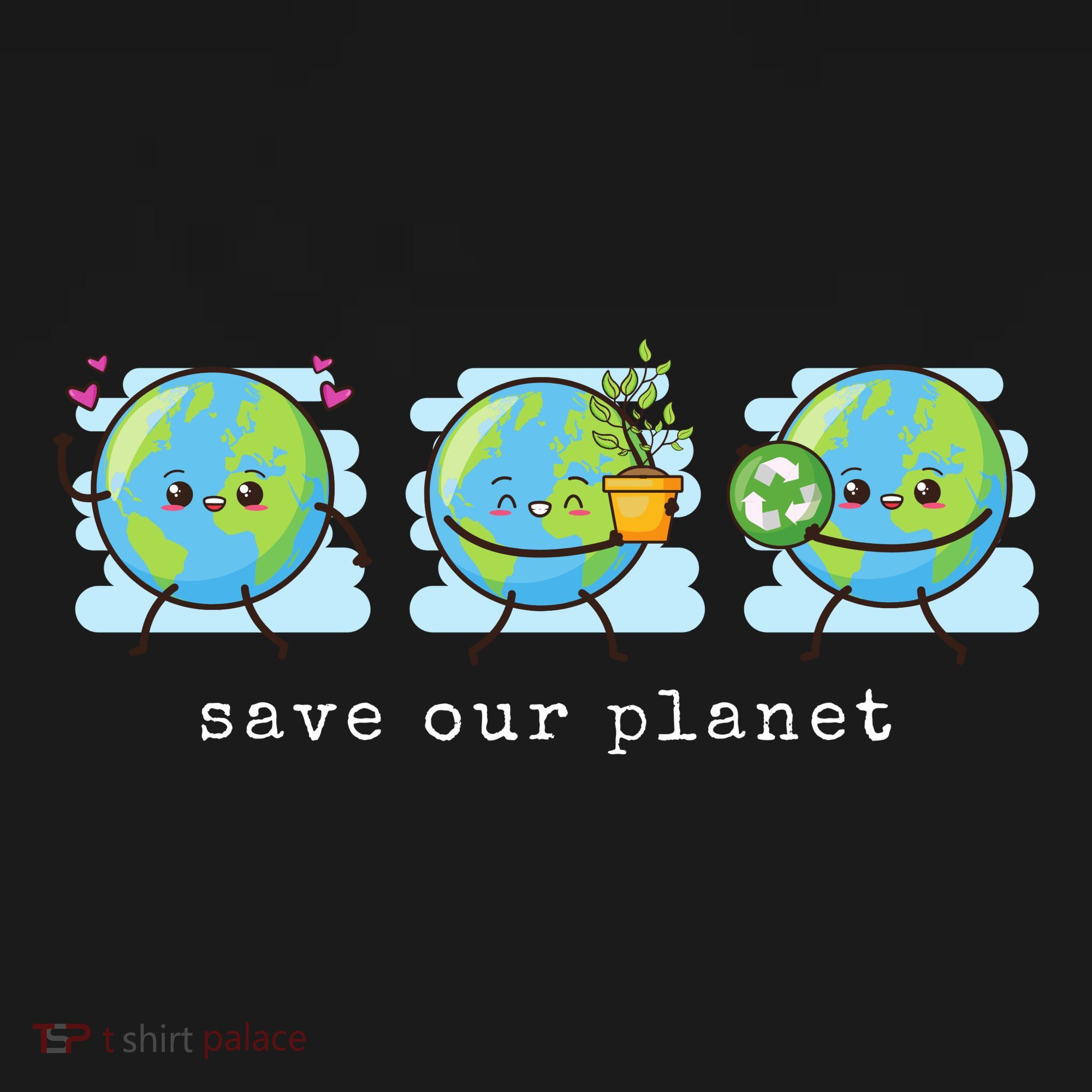 Save Our Planet Earth Day Awareness Cute Ornament