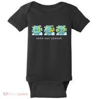 Save Our Planet Earth Day Awareness Cute Baby Bodysuit thumb 0