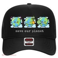 Save Our Planet Earth Day Awareness Cute Hat thumb 0