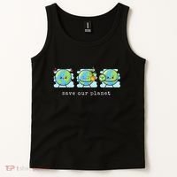 Save Our Planet Earth Day Awareness Cute Tank Top thumb 2