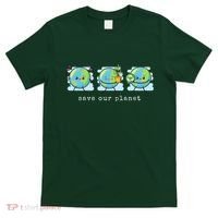 Save Our Planet Earth Day Awareness Cute T-Shirt thumb 0