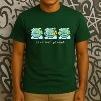 Save Our Planet Earth Day Awareness Cute T-Shirt thumb 3