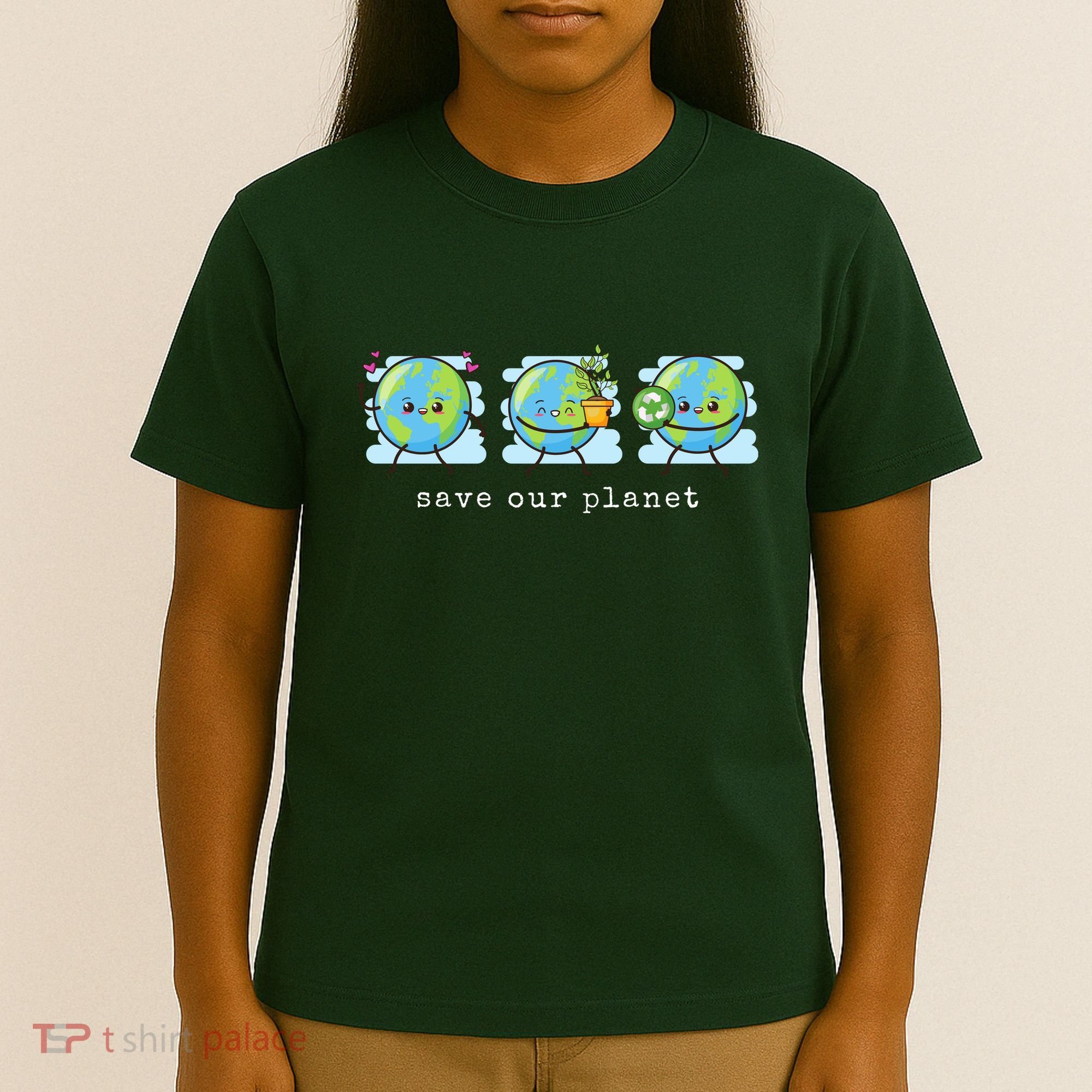 Save Our Planet Earth Day Awareness Cute T-Shirt