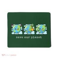 Save Our Planet Earth Day Awareness Cute Mousepad thumb 0