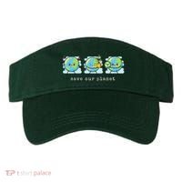 Save Our Planet Earth Day Awareness Cute Visor thumb 0